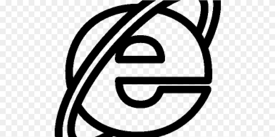 Clipart Internet Symbol Internet Explorer, Gray Free Transparent Png