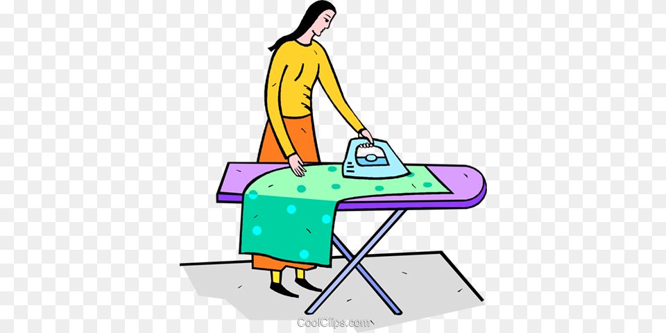 Clipart Ironing Clothes Clip Art Images, Person, Device, Appliance, Electrical Device Free Png Download