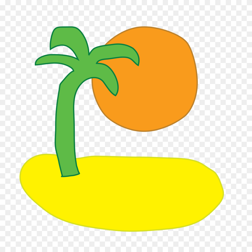 Clipart Island, Food, Fruit, Plant, Produce Free Png Download