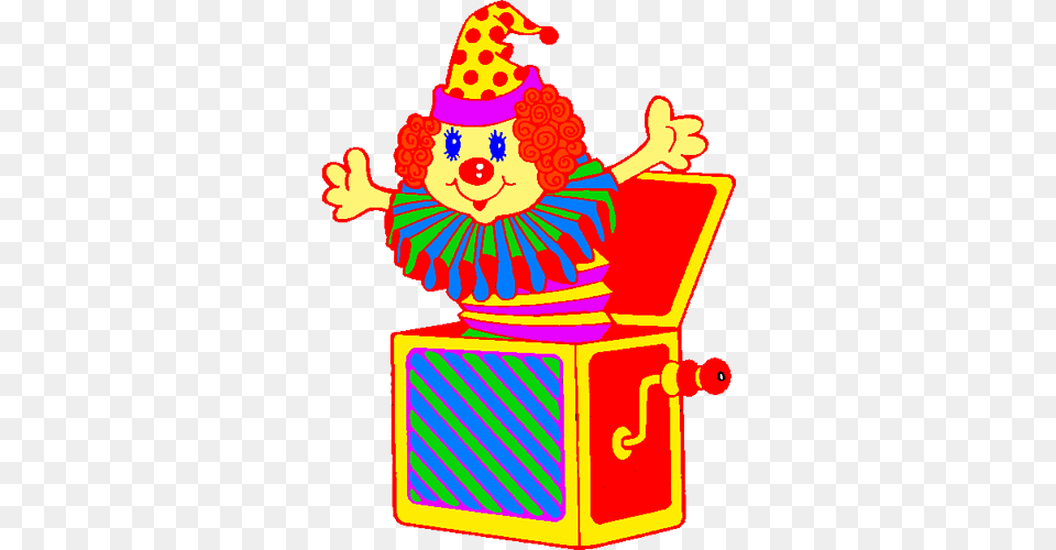 Clipart Jack In The Box, Performer, Person, Clown Png