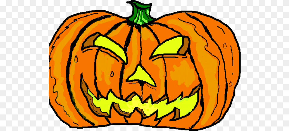 Clipart Jack O Lantern Halloween Calabaza Habbo, Food, Plant, Produce, Pumpkin Free Transparent Png