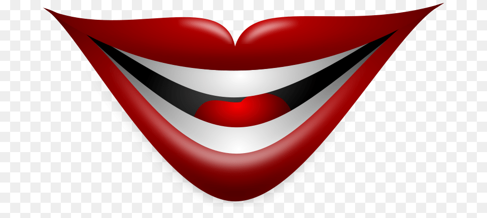 Clipart Joker Smile, Body Part, Mouth, Person, Animal Png Image