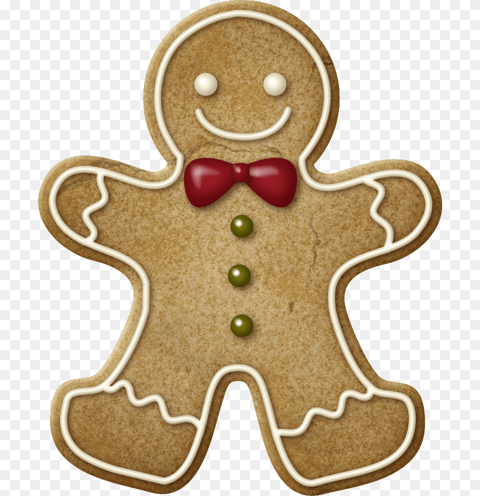 Clipart Kid Christmas Cookies Gingerbread Man Cookie, Food, Sweets Free Png