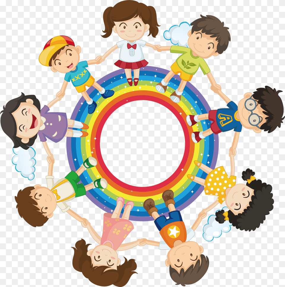 Clipart Kids Human Hand Cultural Diversity Vector, Baby, Person, People, Face Png Image