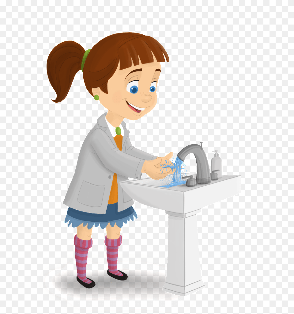 Clipart Kids Washing Hands, Person, Baby, Architecture, Fountain Free Transparent Png