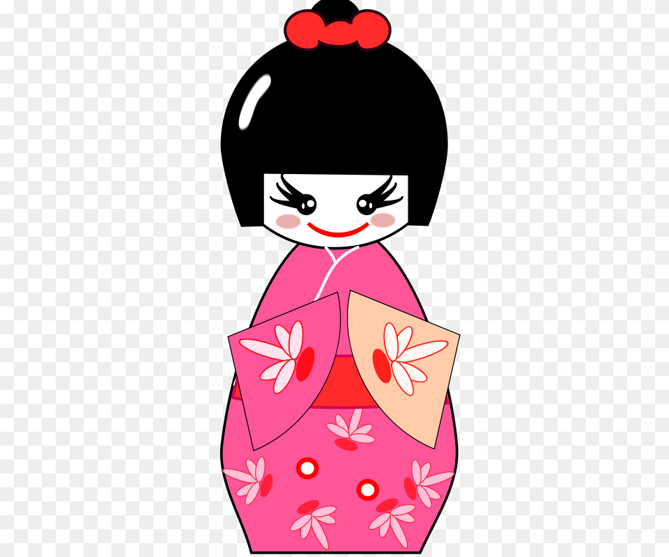 Clipart Kokeshi Japanese Animals Clipart, Face, Head, Person Free Transparent Png