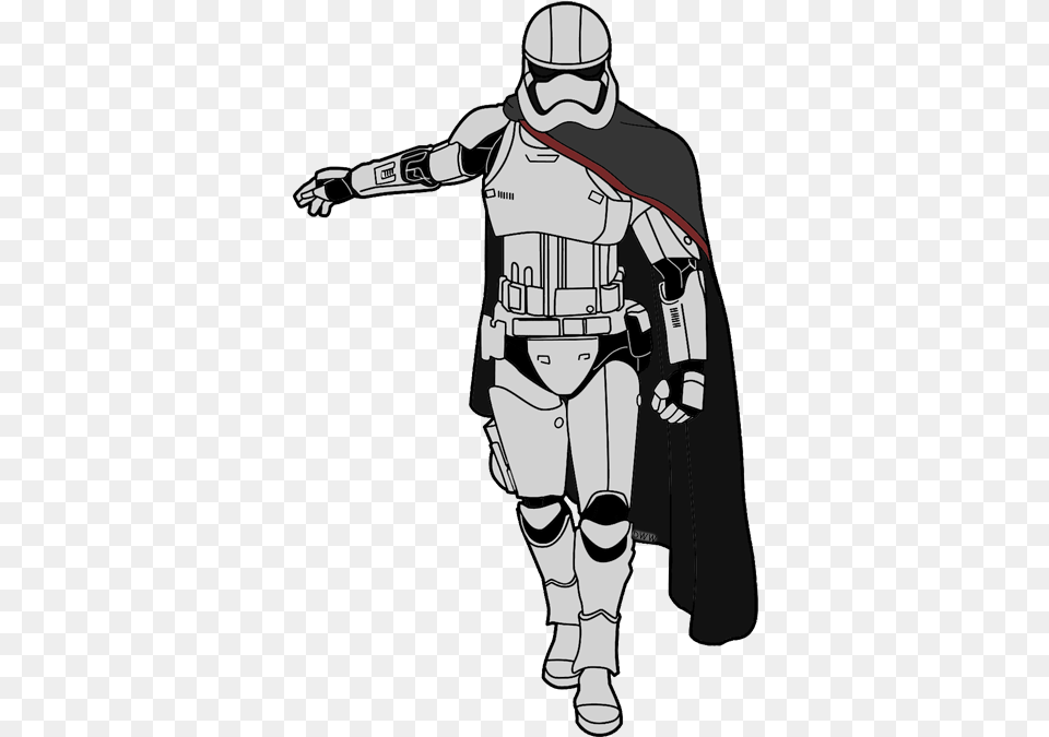 Clipart Kylo Ren For Star Wars Captain Phasma Clipart, Adult, Male, Man, Person Free Png Download