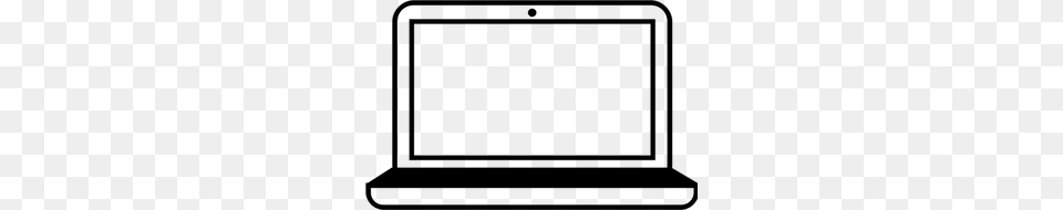 Clipart Laptop Computer, Gray Png