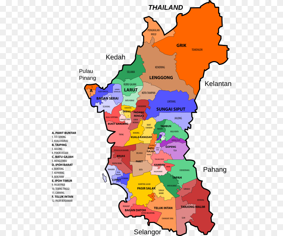 Clipart Legislative Update Geological Map Of Perak, Atlas, Chart, Diagram, Plot Png