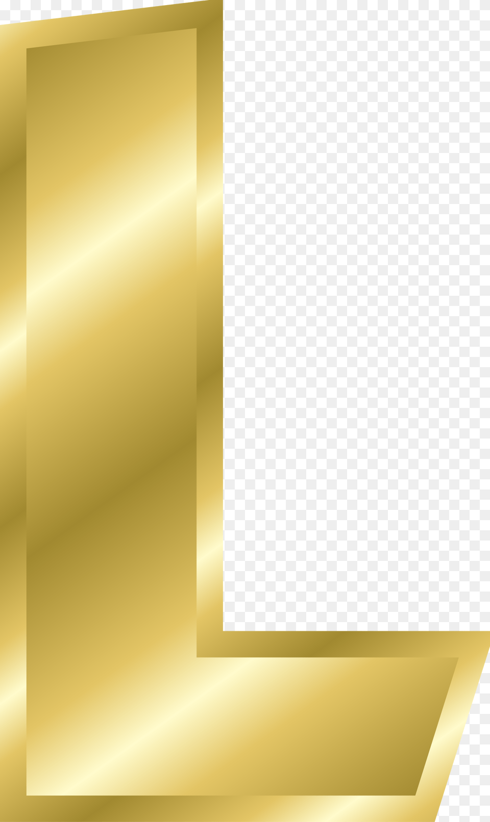 Clipart Letters Gold Gold Letter L, Treasure, Lighting Png