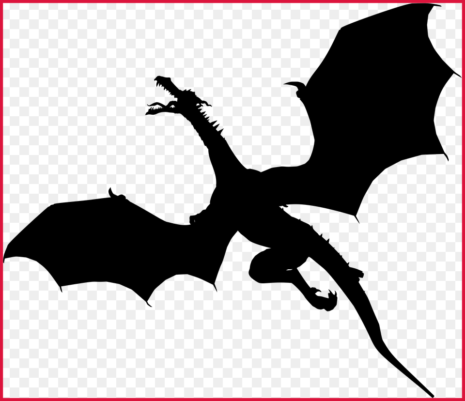 Clipart Library Anger Clipart Dragon Eyes Flying Dragon Silhouette, Maroon Free Transparent Png