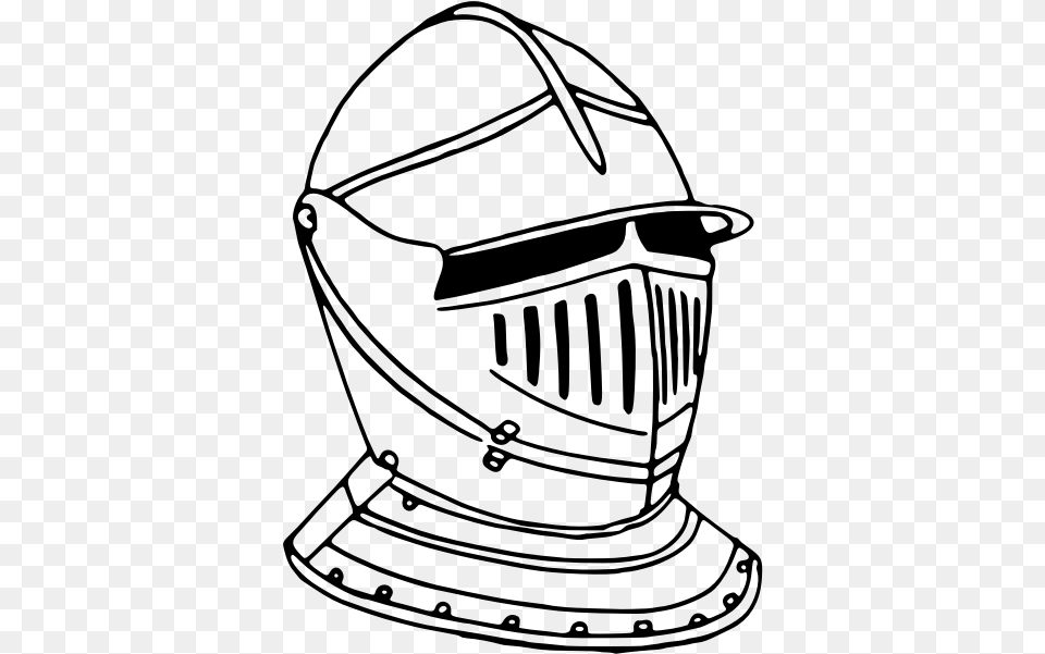 Clipart Library Drawing Iron Man Armour Knight Helmet Clipart Black And White, Gray Free Transparent Png