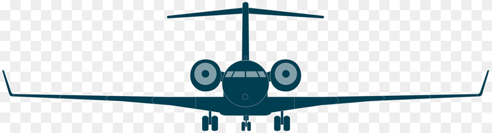 Clipart Library Global Bombardier Business Aircraft Global 6000 Front View, Flight, Transportation, Vehicle, Airliner Png