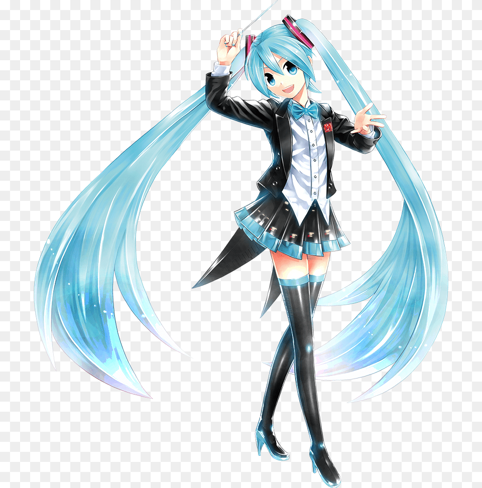Clipart Library Module Of The Day Hatsune Miku Symphony 2016, Book, Comics, Publication, Adult Free Png Download