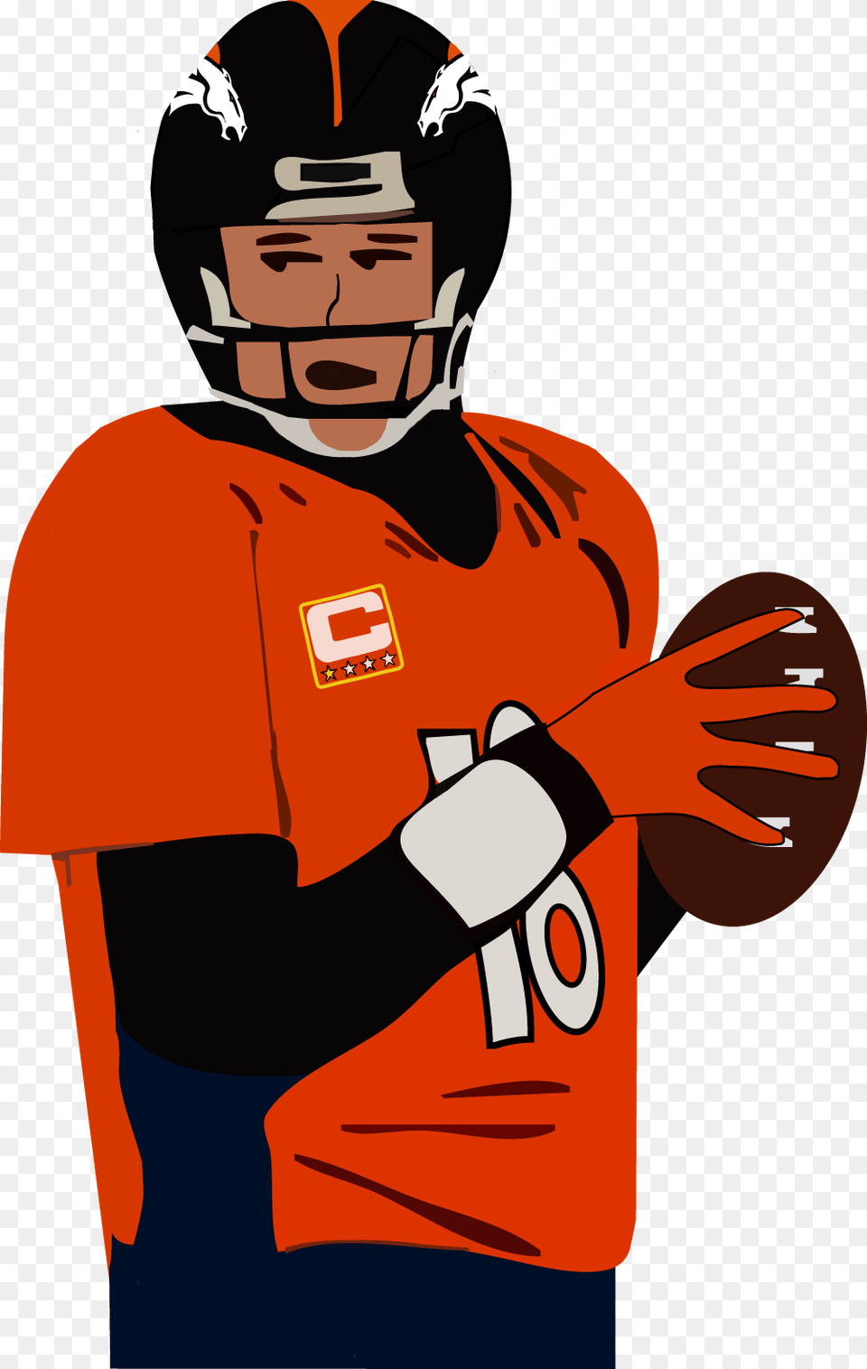 Clipart Library Stock Super Bowl Preview Panthers Vs Denver Broncos, Helmet, Person, People, Adult Png