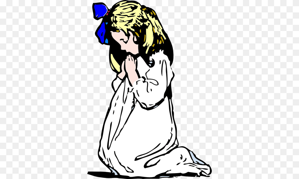 Clipart Little Mexican Girl Praying Clip Art Images, Adult, Wedding, Person, Kneeling Png