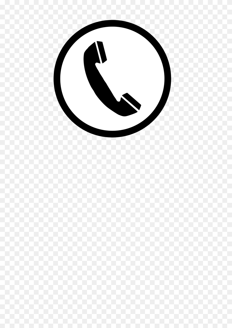 Clipart Logo Phone Phone And Whatsapp Logo, Stencil, Astronomy, Moon, Nature Free Png Download