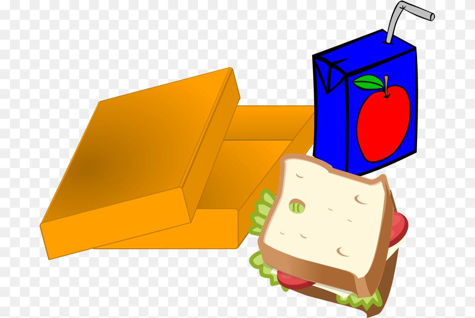 Clipart Lunch Box Frankes, Meal, Food, Bread, Dairy Free Png