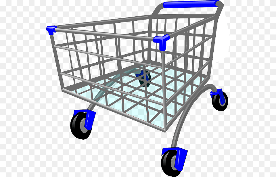 Clipart Man Grocery Shopping Cart Clip Art, Shopping Cart, Crib, Furniture, Infant Bed Png