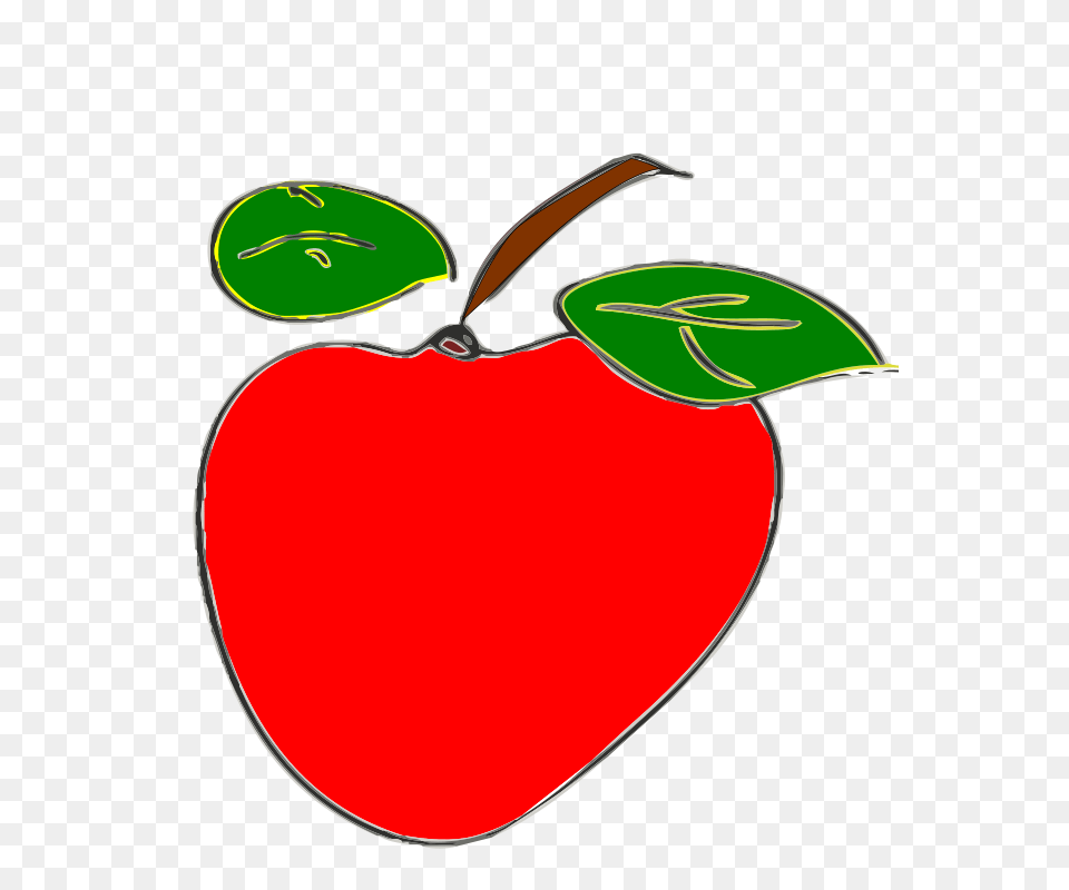 Clipart Manzana Blancagsagasti, Apple, Food, Fruit, Plant Free Png