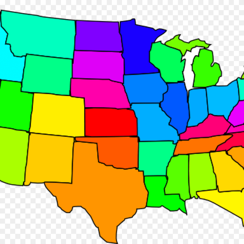Clipart Map Of Usa Clipart, Art, Person Free Png