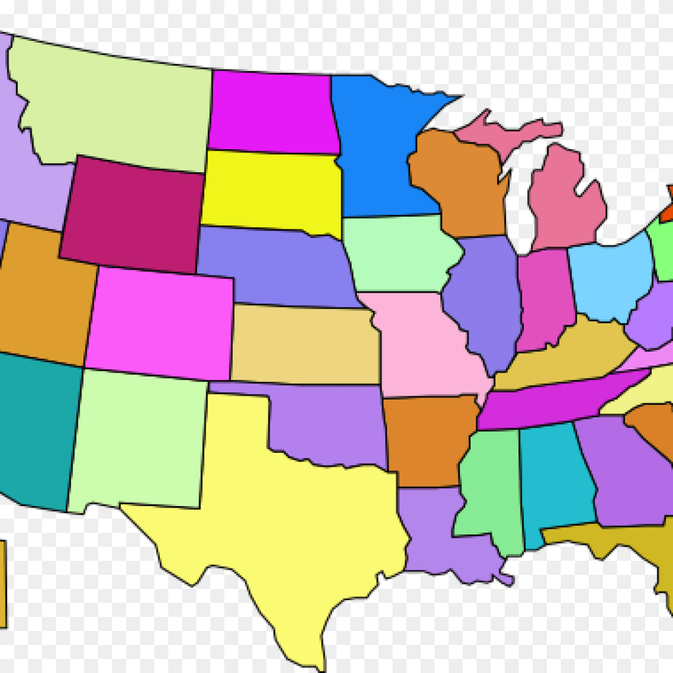 Clipart Map Of Usa Free Clipart Download, Art, Purple, Chart, Plot Png