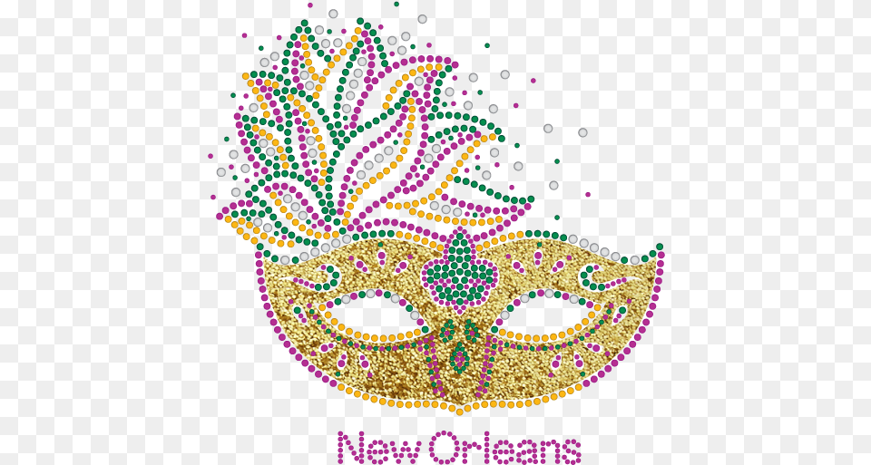 Clipart Masquerade Beads, Carnival, Crowd, Mardi Gras, Parade Free Png Download
