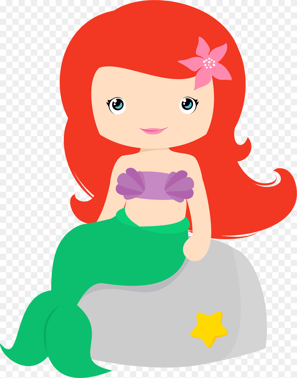 Clipart Mermaid The Little, Indoors, Person, Face, Head Free Png