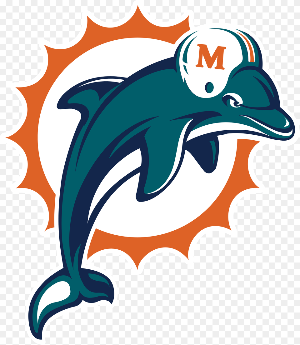 Clipart Miami Dolphin Logo Miami Dolphins Logo, Animal, Mammal, Sea Life, Ammunition Png Image