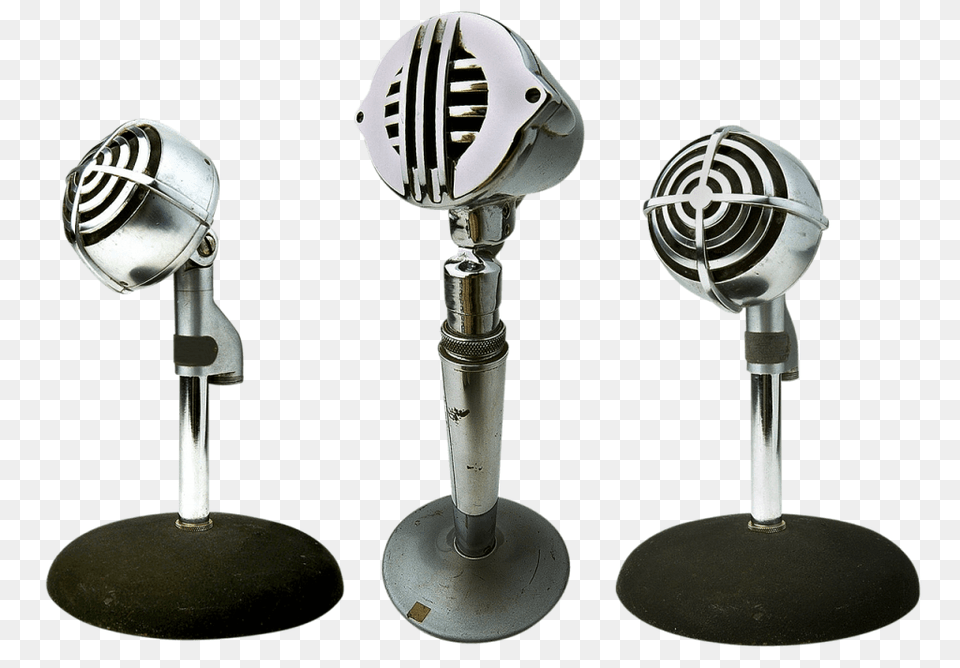 Clipart Microphone Transparent Microfoon Met Kleine Standaard, Electrical Device Free Png