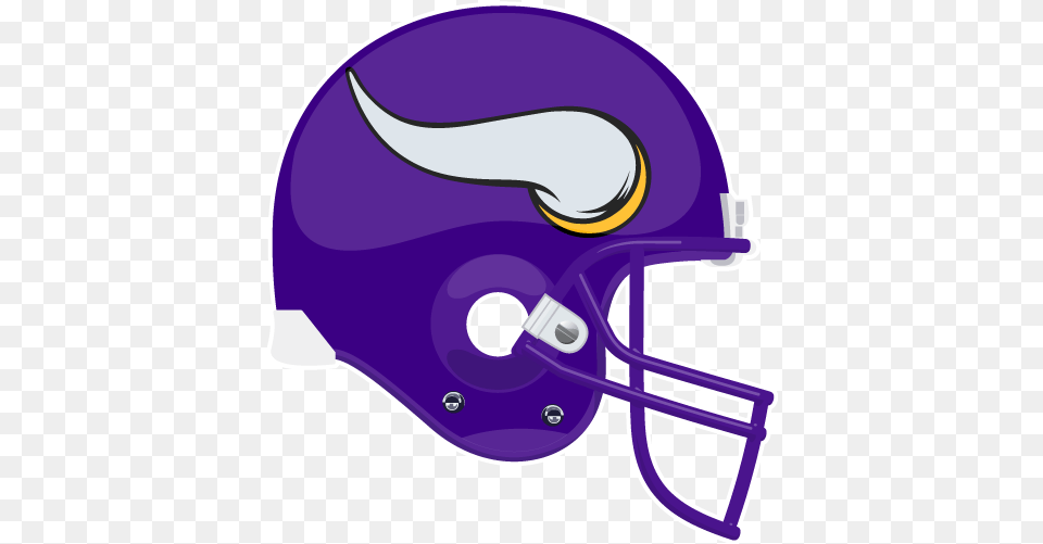Clipart Minnesota Viking Helmet Logo Vikings Football Helmet, American Football, Person, Playing American Football, Sport Png