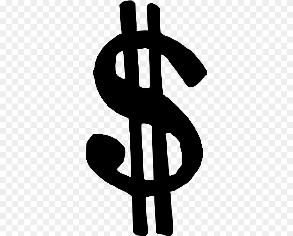 Clipart Money Money Sign Clipart, Gray Free Png Download