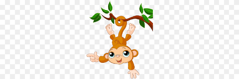 Clipart Monkey, Leaf, Plant, Baby, Person Free Transparent Png