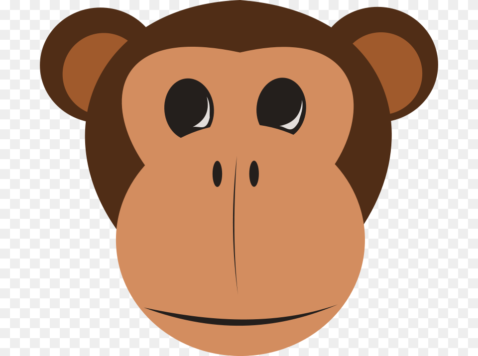 Clipart Monkey Face Animals Crafts Monkey, Animal, Mammal, Wildlife, Ape Png