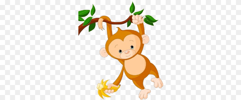 Clipart Monkeys, Cartoon, Toy Free Transparent Png