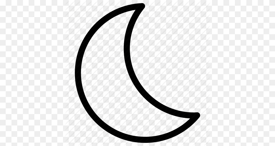 Clipart Moon Outline Clip Art, Nature, Night, Outdoors, Astronomy Free Png