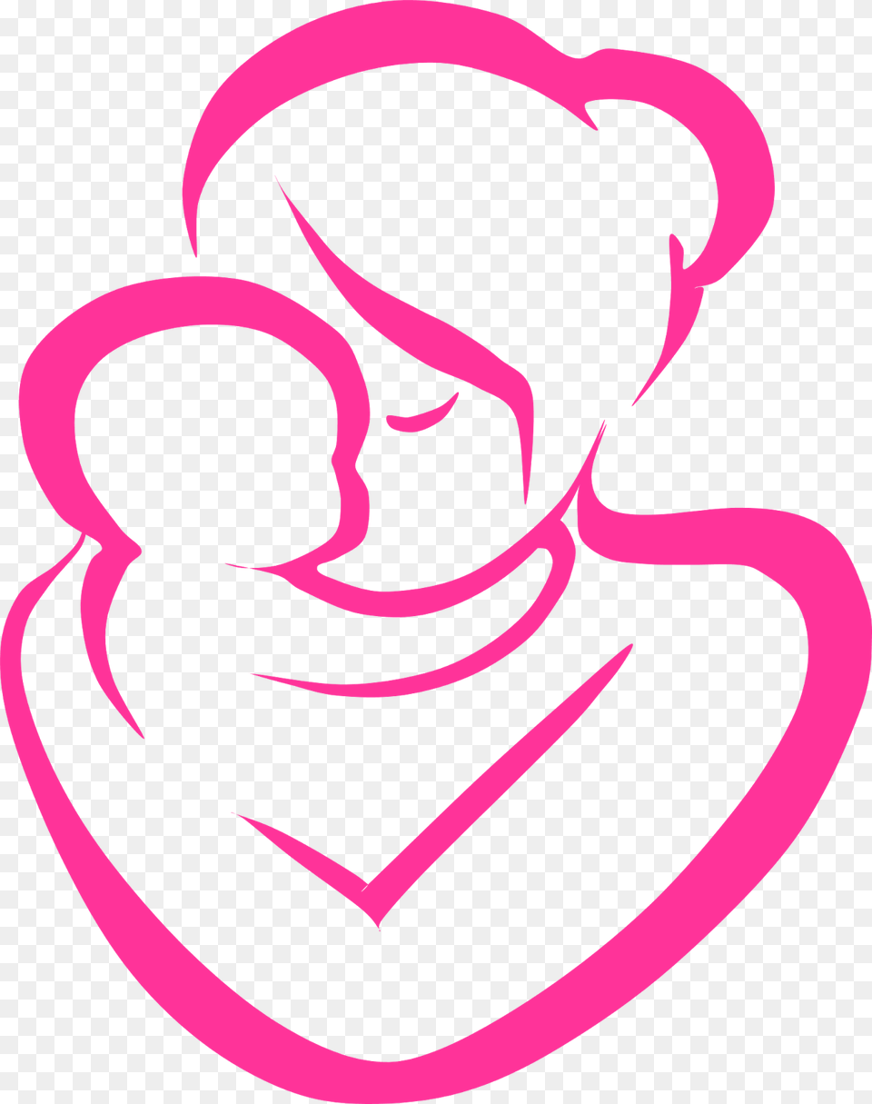 Clipart Mother Child Clip Art, Person, Heart Png