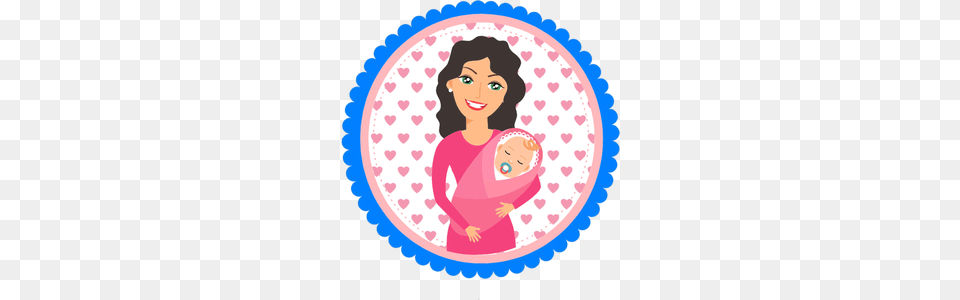 Clipart Mother Holding Baby, Face, Portrait, Head, Photography Png Image