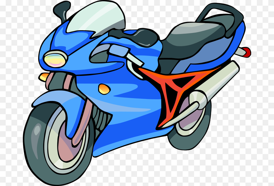 Clipart Motor, Vehicle, Transportation, Motorcycle, Motor Scooter Png Image