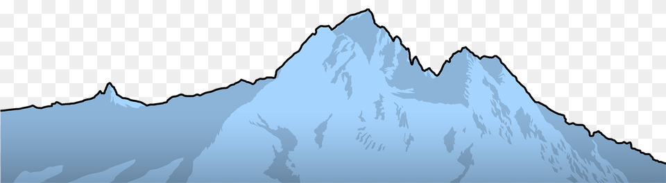Clipart Mountain Everest, Ice, Mountain Range, Nature, Outdoors Free Png