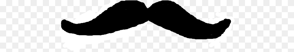 Clipart Mustache Juliamatic Outline Image Of Moustache, Stencil Png