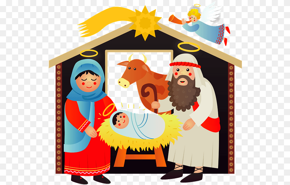 Clipart Nativity Shepherd, Baby, Person, Face, Head Png