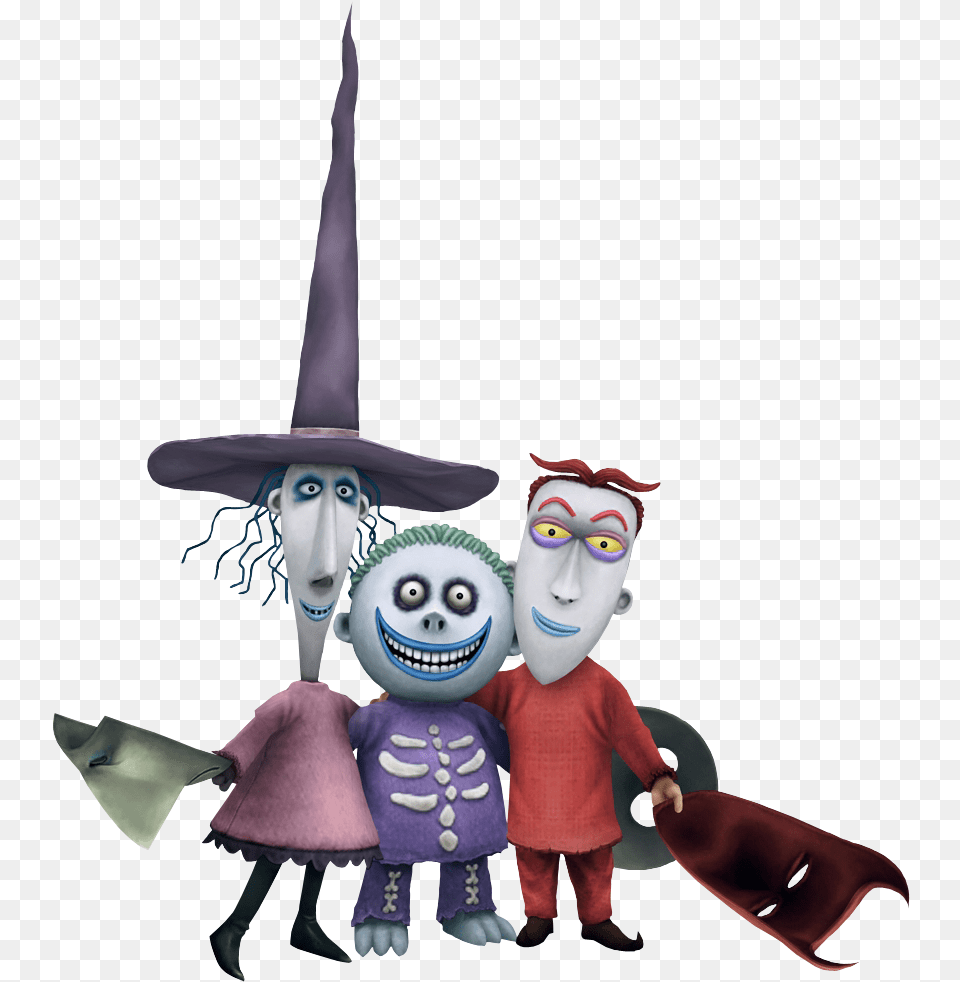 Clipart Nightmare Before Christmas Lock Shock And Barrel Kingdom Hearts, Person, Face, Head, Baby Free Png Download