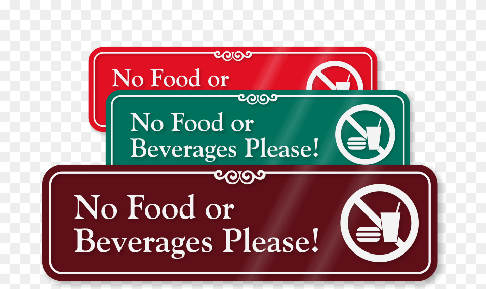 Clipart No Food Or Drink Allowed Collection, Sign, Symbol, Text, First Aid Free Png