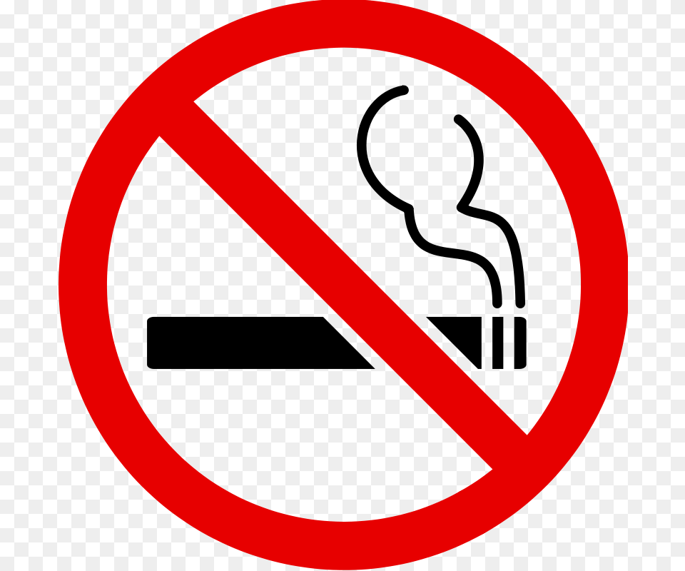 Clipart No Smoking Sign Tribut, Symbol, Road Sign, Stopsign Free Transparent Png