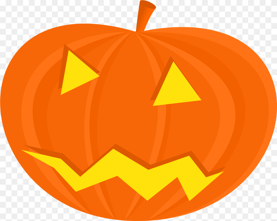 Clipart Number 2 Halloween Pictures Clipart Cute Jack O Lantern, Food, Plant, Produce, Pumpkin Png Image