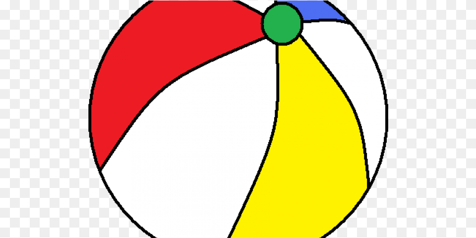 Clipart Of A Beach Ball, Sphere Free Transparent Png