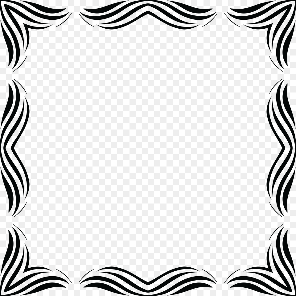 Clipart Of A Decorative Border, Electronics, Screen Free Png