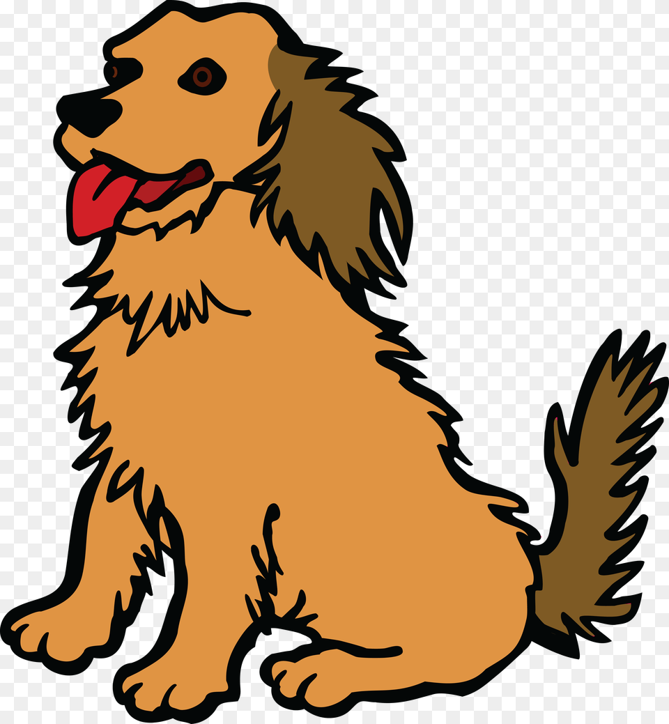 Clipart Of A Dog, Animal, Canine, Golden Retriever, Hound Free Png