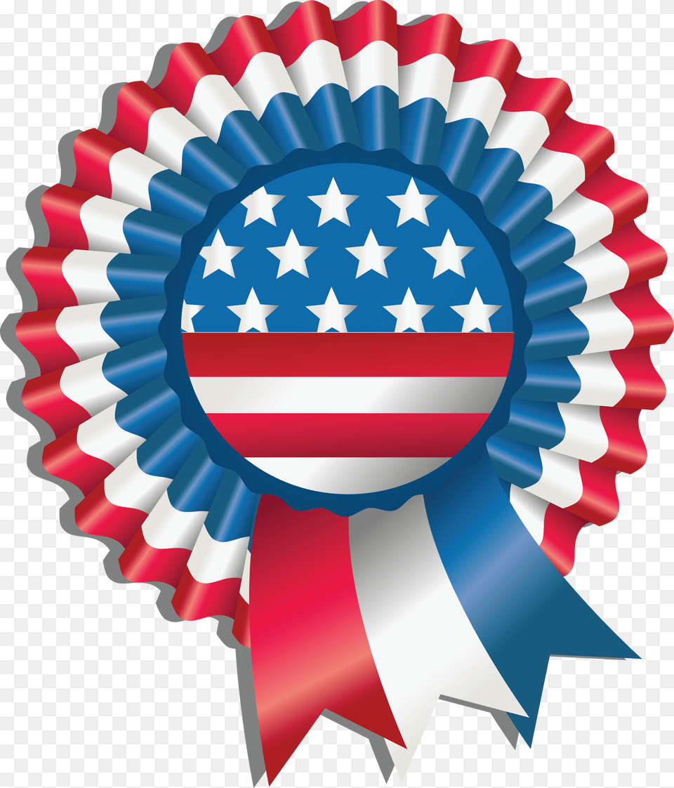 Clipart Of A Fourth Of July Award Ribbon Green Award Ribbon, Badge, Logo, Symbol, Dynamite Free Transparent Png